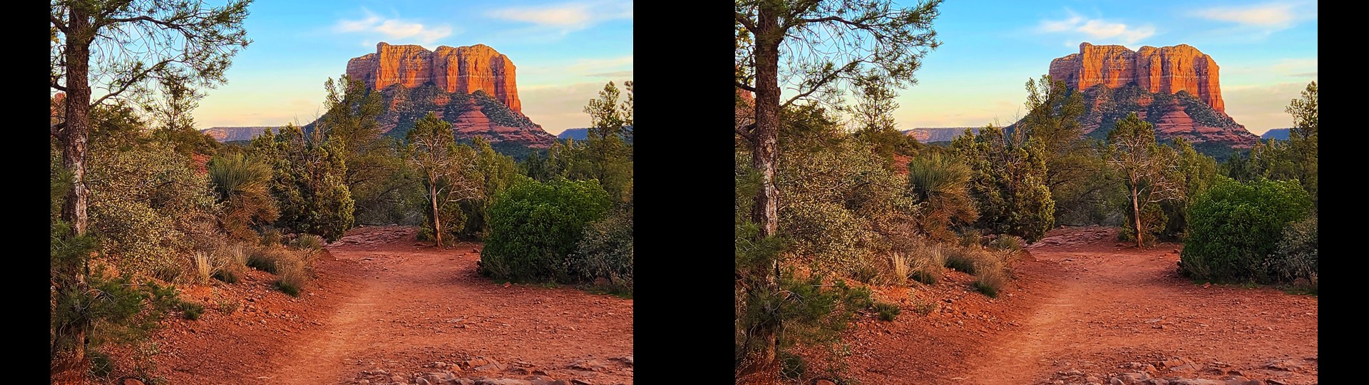 Courthouse Butte at Sunset